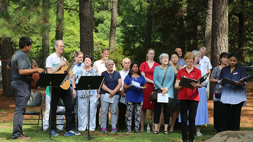 Holy Infant Parish in Durham breaks ground on new church