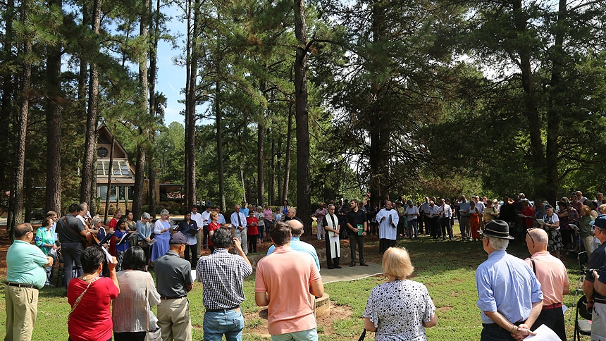 Holy Infant Parish in Durham breaks ground on new church