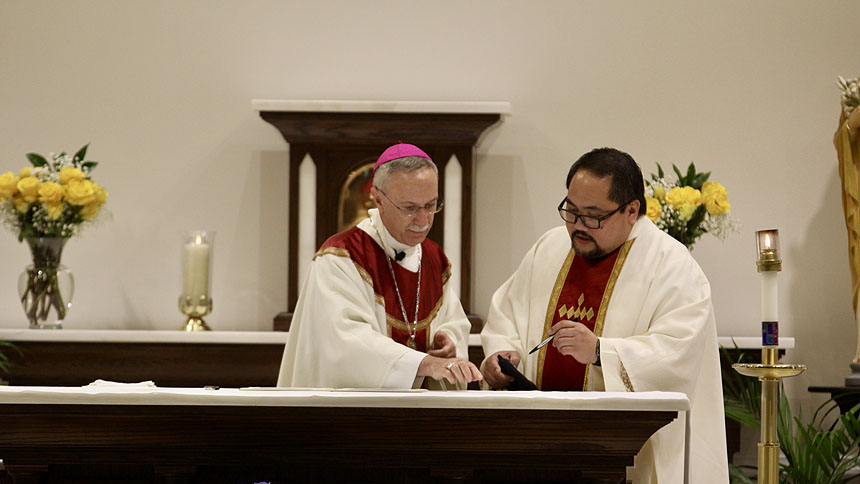 Our Lady of the Rosary becomes first Catholic parish in Franklin County