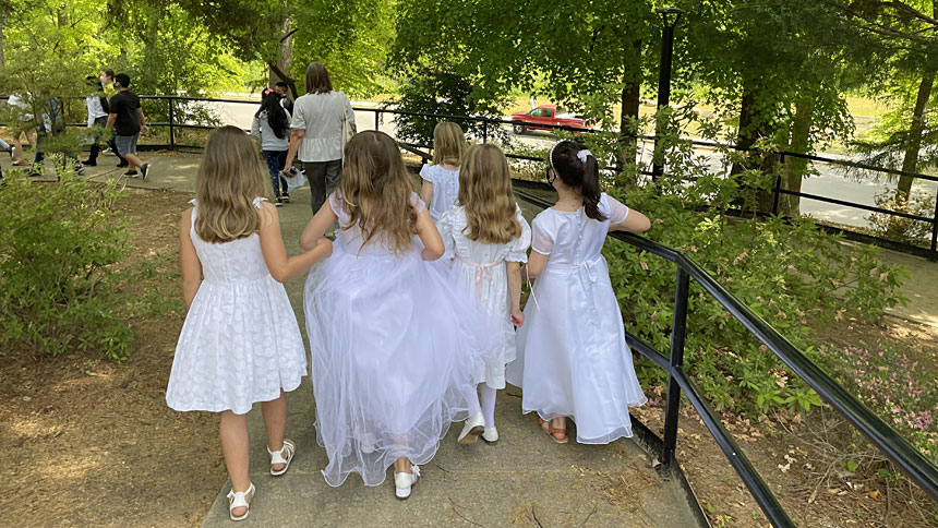 May Crowning, Our Lady of Lourdes Parish, Raleigh, NC