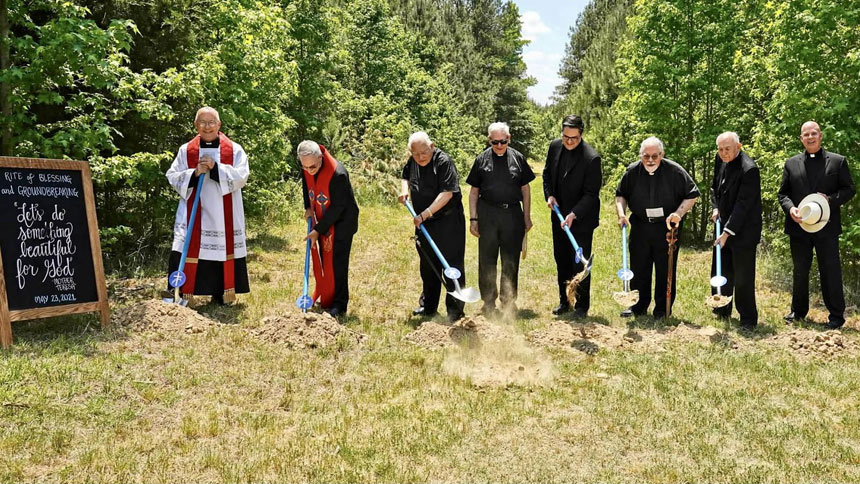 Mother Teresa community breaks ground for church