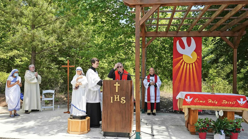 Mother Teresa community breaks ground for church