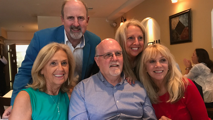 Mary Pat Barth (pictured at left, bottom) is a spiritual director and parishioner at St. Therese in Wrightsville Beach. She believes that God’s joy is revealed in the everyday.