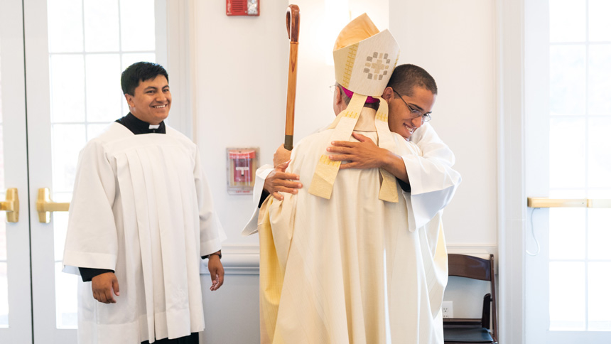 Seminarians close out summer, celebrate special Mass