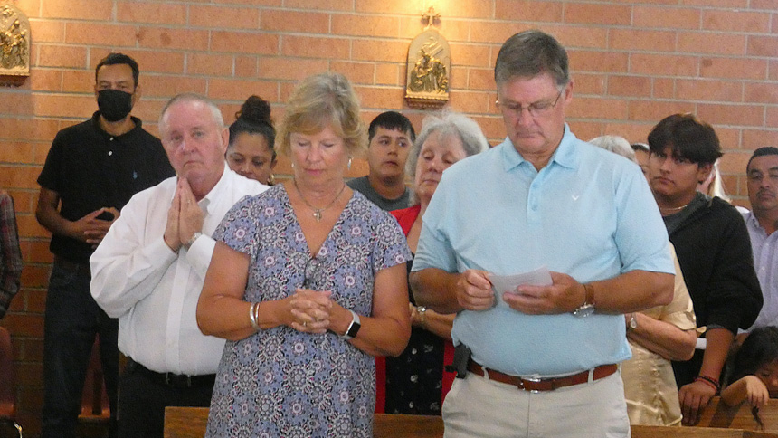 Mass, reception highlight Transfiguration of Jesus’ 70th anniversary in Wallace