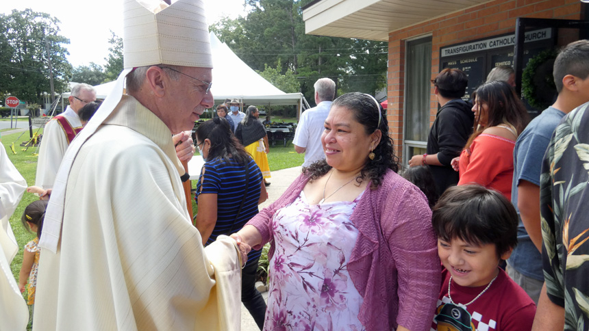 Mass, reception highlight Transfiguration of Jesus’ 70th anniversary in Wallace