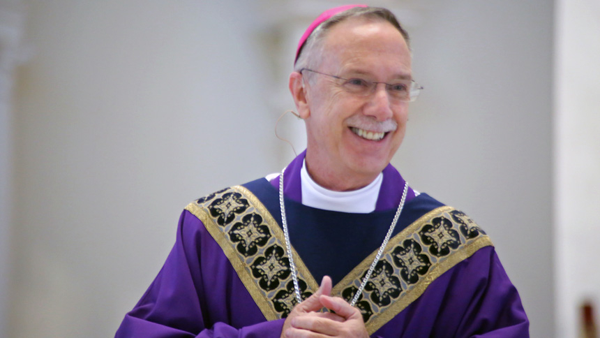 Bishop celebrates Mass for homeschoolers across diocese