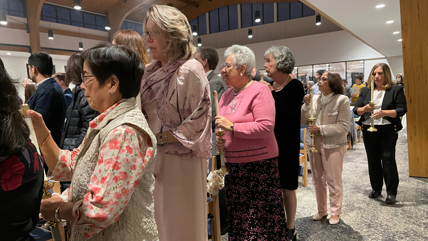 Something ‘great and good’: Bishop dedicates new worship space for Cary community