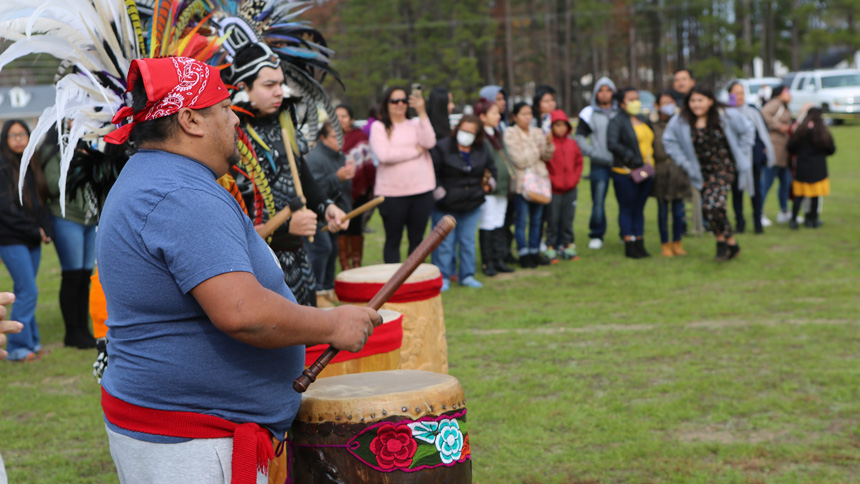 New land blessed; St. Andrew in Red Springs to build new church