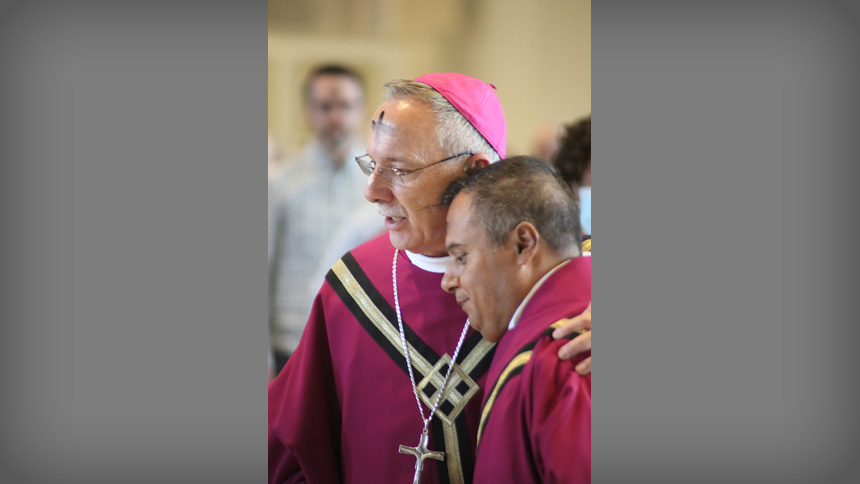 Bishop calls us to get closer to God at Lent