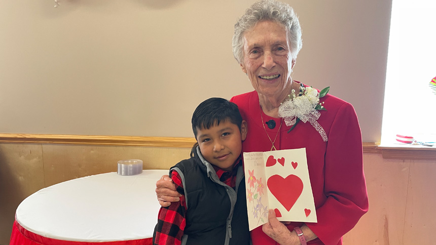 Sister Maxine honored for 75 years