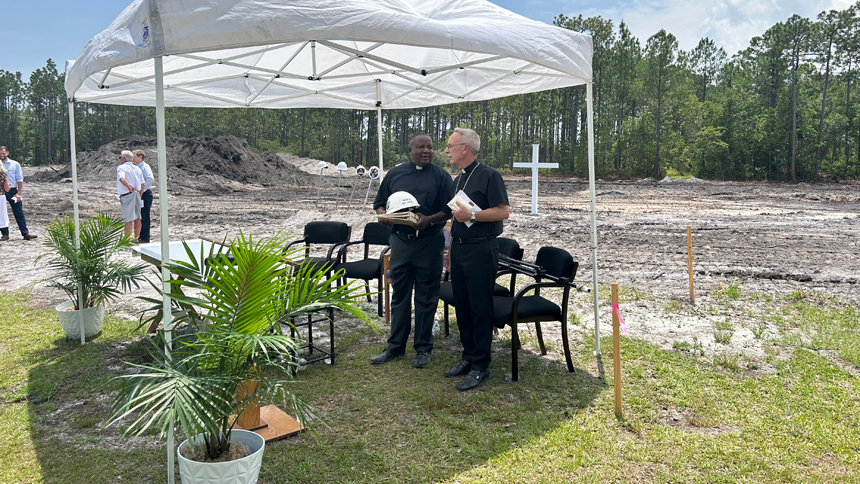 All Saints Parish breaks ground for new church building