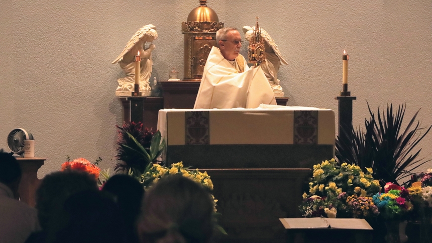 Centennial monstrance visits Albermarle Deanery