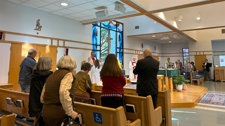 Many locations, one prayer: Parishes, women religious observe Centennial Sunday 