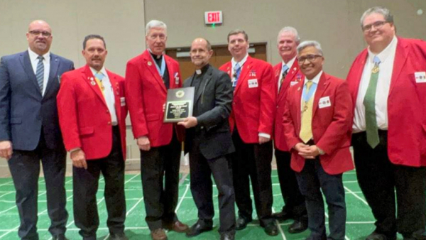 Father Mark Betti is NC Knights of Columbus Priest of the Year